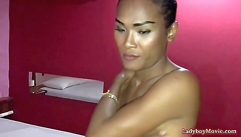 Asian brunette with long time experience with dark skinned partner