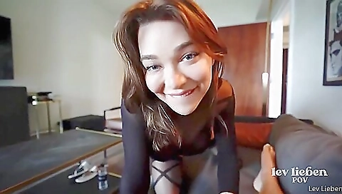 Beautiful babe sucks a huge black cock and enjoys a hardcore pornshow