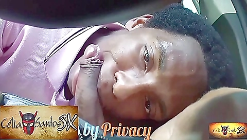 Ebony babe in a black dress gets fucked in a big black cock