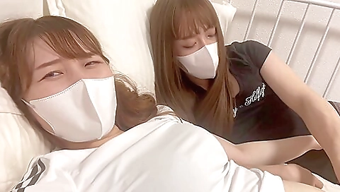 Japanese amateur brunette girl sucks her boyfriend