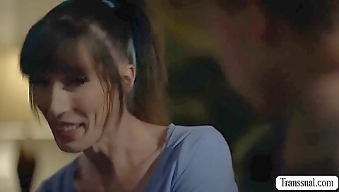 Hottie in bikini with huge tits gets fucked in her ass