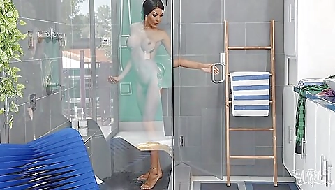 Busty brunette milf with tattoo ick getting ass rimming